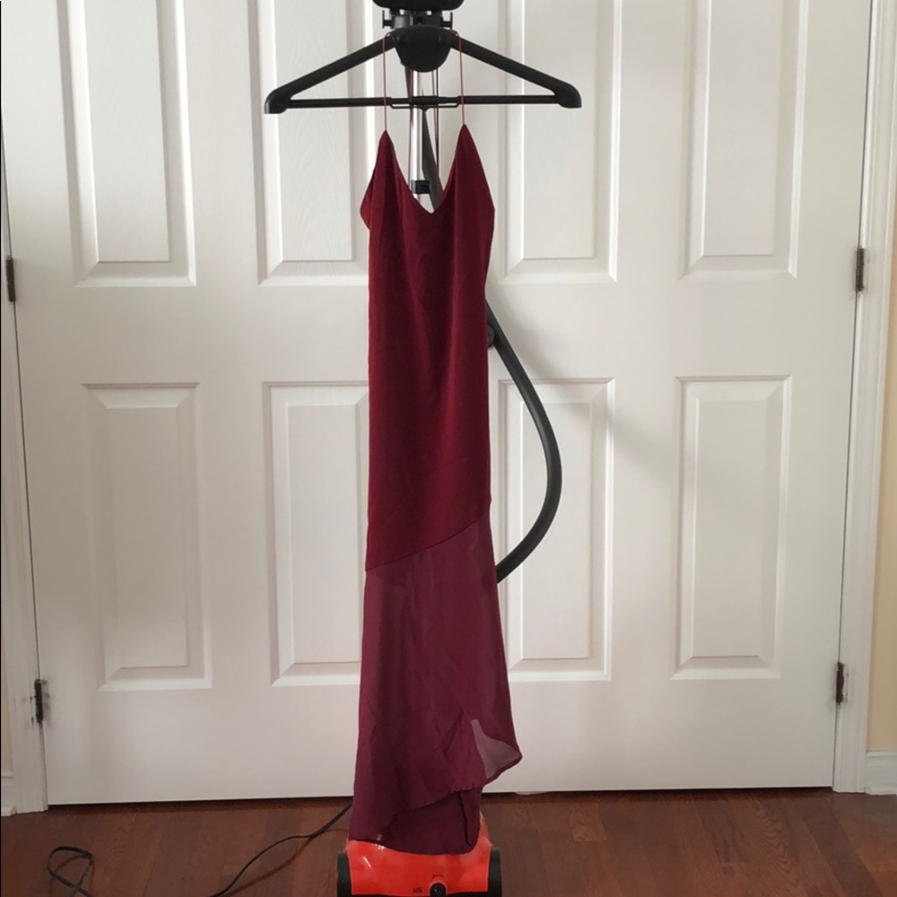 Tobi Maroon Maxi Dress
